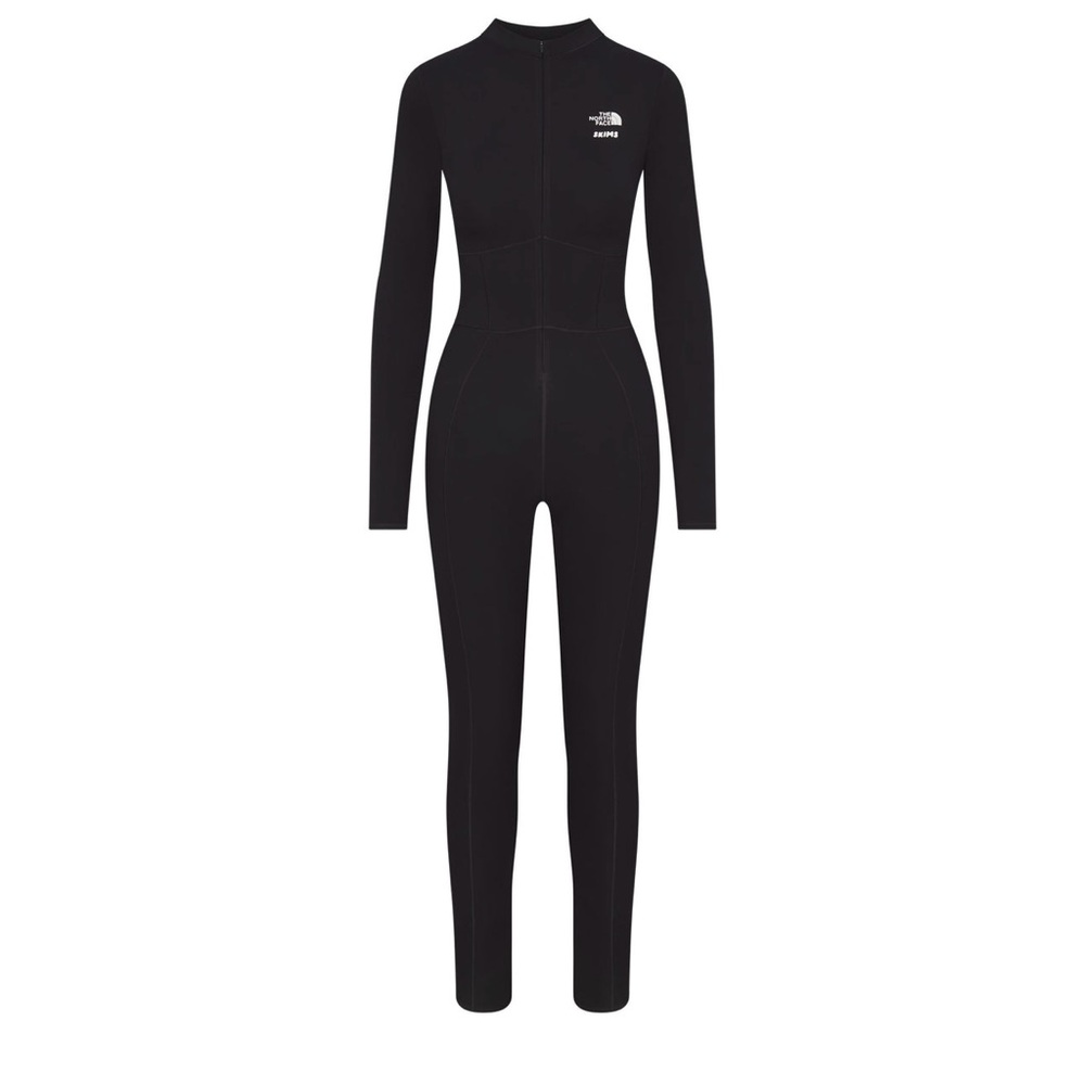 The North Face x Skims Refina bodysuit in Oynx